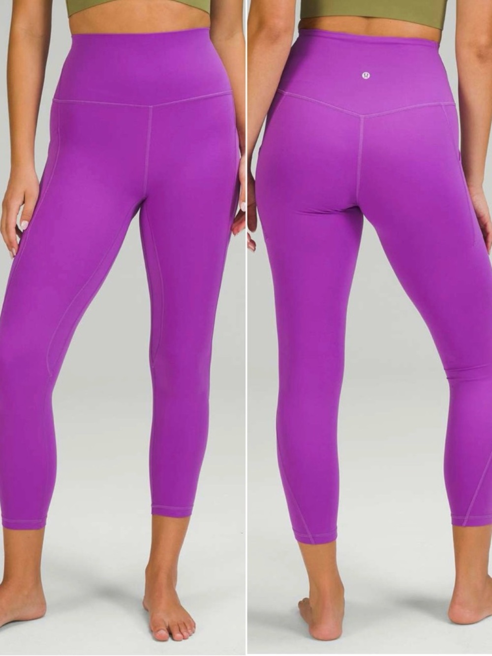 Lululemon Align High-Rise Pant with Pockets Women’s Size 2 in Moonlit Magenta